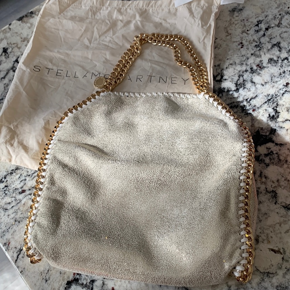 SUPER CUTE STELLA MC CARTNEY BAG GOLD